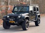 Jeep Wrangler 2.8 CRD Unlimited AUT 2007 Zwart, Automaat, 4 cilinders, 241 €/maand, Zwart