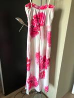 Bloemen Maxi Jurk - Maat S/M, Maat 38/40 (M), Ophalen of Verzenden, Zo goed als nieuw, Roze