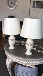 2 Wedgwood tafellampen van de serie Rosalind, Minder dan 50 cm, Overige materialen, Ophalen of Verzenden, Zo goed als nieuw