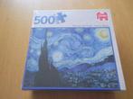 Jumbo Vincent van Gogh Starry Night puzzel 500 *NIEUW SEAL*, Ophalen of Verzenden, 500 t/m 1500 stukjes, Nieuw, Legpuzzel