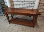 Sidetable Oud Teak, Huis en Inrichting, Ophalen, 100 tot 150 cm, Teakhout, ?