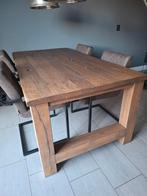 Eettafel Beaufort
Lava/lei eiken 190cm, Huis en Inrichting, Ophalen, Zo goed als nieuw, 150 tot 200 cm, Vier personen