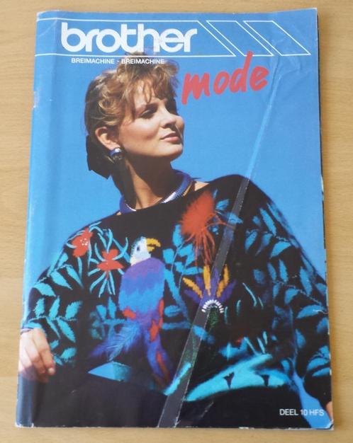 Breien - Brother Mode Breimachine, deel 10 - jaren 80, Hobby en Vrije tijd, Breien en Haken, Gebruikt, Breien, Patroon of Boek