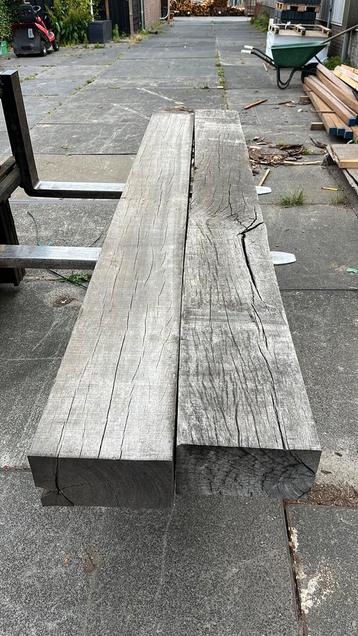 2x hardhouten biels 260cm beschikbaar voor biedingen