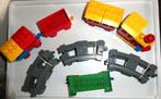 duplo  duw trein met rondje  rails, Ophalen, Gebruikt, Complete set, Duplo