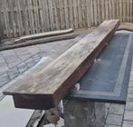 houten eiken balk, Doe-het-zelf en Verbouw, Hout en Planken, Ophalen, Gebruikt, Eiken, 250 tot 300 cm