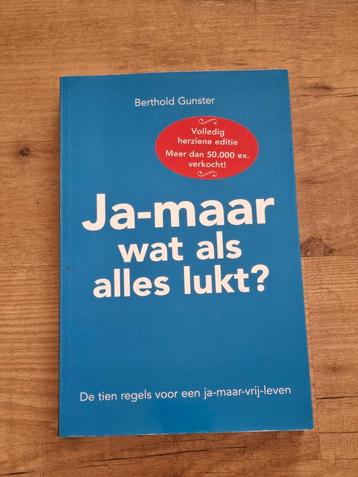 Ja-maar wat als alles lukt? - Berthold Gunster beschikbaar voor biedingen