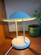Vintage / mid century Herda (plafondlamp naar) tafellamp, Gebruikt, Vintage, midcentury, Ophalen of Verzenden, Glas