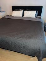 Boxspring 160X200 Zwart, Huis en Inrichting, Ophalen, Gebruikt, Zwart, Tweepersoons