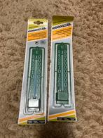 Nieuw - 2 retro thermometers groen, Ophalen of Verzenden, Nieuw, Binnenthermometer