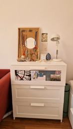 white chest of drawers, Huis en Inrichting, Ophalen, Zo goed als nieuw, 25 tot 50 cm