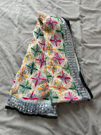 Mooie sjieke sjawl / accessoire Stroke Amsterdam, Ophalen of Verzenden, Zo goed als nieuw, Maat 46/48 (XL) of groter, Blauw