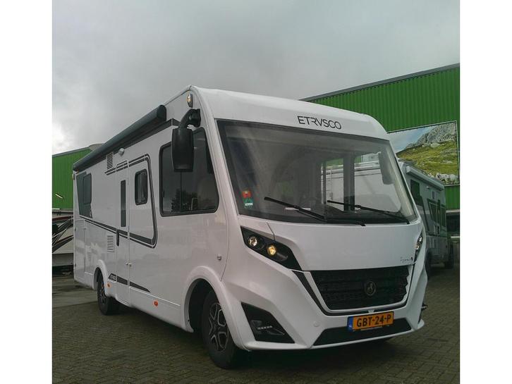 Etrusco I 7400 QB C 9 traps automaat, Caravans en Kamperen, Campers, Bedrijf, tot en met 4, Integraal, Etrusco, Diesel, Automaat