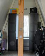 Pax kledingkast deuren 50x229 cm 2x bruin, Ophalen, Gebruikt, 200 cm of meer, 50 tot 100 cm