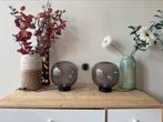 Set van 2 stijlvolle tafellampen – rookglas van Loods 5, Huis en Inrichting, Woonaccessoires | Vazen, Ophalen, Overige kleuren