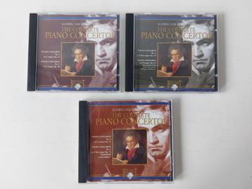 Beethoven - pianoconcerten - 3 CD's beschikbaar voor biedingen
