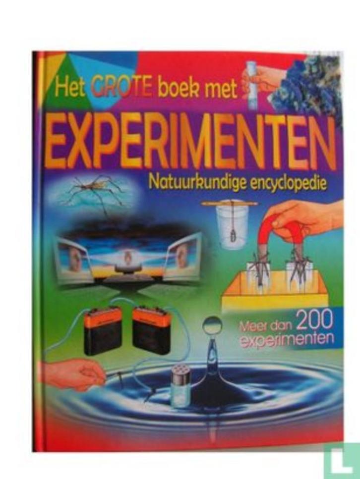 Boek: Het grote boek met experimenten, Boeken, Encyclopedieën, Zo goed als nieuw, Los deel, Overige onderwerpen, Ophalen