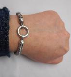 Zilveren Zinzi armband met clip sluit ring nr.1055, Ophalen of Verzenden, Zo goed als nieuw, Zilver, Zilver