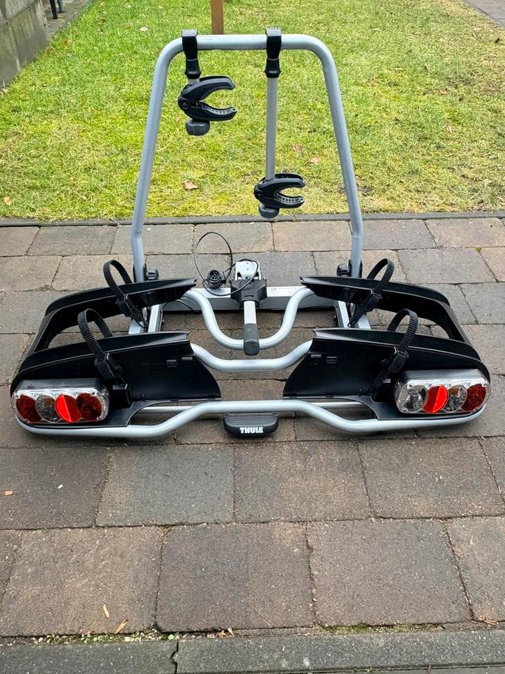 Thule EP 915, Auto diversen, Fietsendragers, Zo goed als nieuw, Trekhaakdrager, 2 fietsen, Brede banden, Elektrische fiets, Ophalen