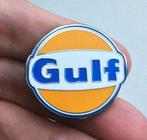 pracht GULF Oil Enamel Pin olie auto speldje Broche, Verzamelen, Nieuw, Auto's, Verzenden