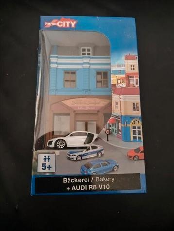 👉 Herpa City Bakery met Audi R8 V10 1/87 beschikbaar voor biedingen