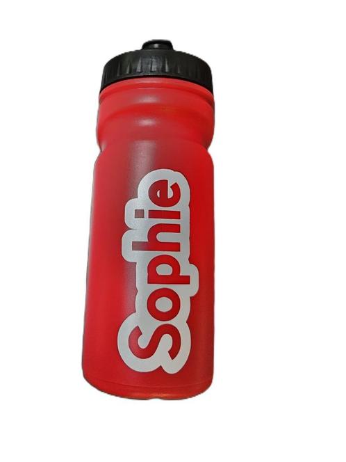 Bidon met Naam of Tekst, Sport en Fitness, Bidons, Nieuw, Ophalen of Verzenden