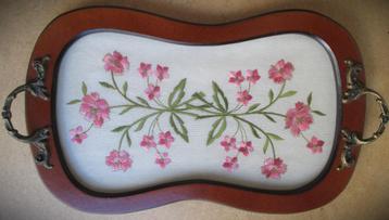 Serveerblad Dienblad hout~Houten Serveerblaadje~Sierdienblad beschikbaar voor biedingen