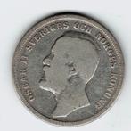 24-820 Zweden 1 krone 1898, Postzegels en Munten, Munten | Europa | Niet-Euromunten, Zilver, Losse munt, Overige landen, Verzenden