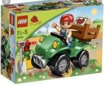 Lego duplo - quad - 5645
Let op: schep mist, Ophalen of Verzenden, Zo goed als nieuw, Complete set, Duplo