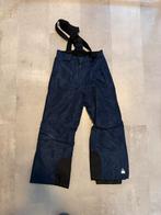 Skibroek donkerblauw kind maat 122/128, Sport en Fitness, Skiën en Langlaufen, Gebruikt, 100 tot 140 cm, Kleding, Skiën
