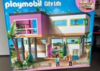 Playmobil moderne luxe villa 5574 met uitbreidingssets, Ophalen, Zo goed als nieuw