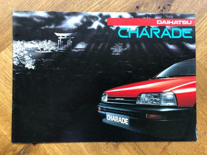 Daihatsu Charade folder, Boeken, Auto's | Folders en Tijdschriften, Nieuw, Overige merken, Verzenden