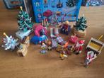 Playmobil kerst woonkamer uitgebreid set kerstman kerstboom, Ophalen, Zo goed als nieuw, Complete set