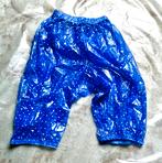 Sexy slip NIEUW broekje plastic pvc mt XL polka dot stip laa, Verzenden, Blauw
