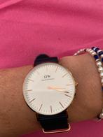 Daniel wellingtong splinternieuw horloge donkerblauw bandje, Overige merken, Staal, Polshorloge, Overige materialen