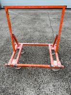 Platenkar little jumbo met zwenkwielen, Doe-het-zelf en Verbouw, Transportwagens, 100 liter of meer, Ophalen of Verzenden, Gebruikt