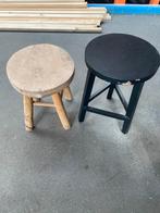 Bijzet krukjes, Ophalen, Zo goed als nieuw, Hout