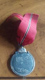 Oostfront medaille zeldzame uitvoering, Ophalen of Verzenden, Nederland, Lintje, Medaille of Wings