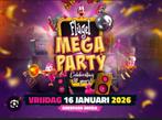 Tickets kaartjes Breda Flugel mega party megaparty 2x, Twee personen