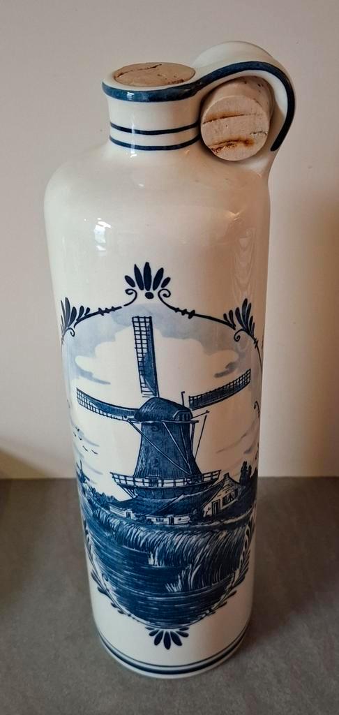 Delfts Blauwe Bols Fles, Antiek en Kunst, Antiek | Keramiek en Aardewerk, Ophalen of Verzenden