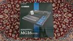 Yamaha MG16 zgan, Muziek en Instrumenten, Mengpanelen, Ophalen, Zo goed als nieuw, 10 tot 20 kanalen, Microfooningang