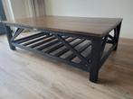 LIFESTYLE Houten Salontafel 80x130, Ophalen, Gebruikt, 100 tot 150 cm, 50 tot 100 cm