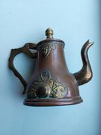 ANTIEKE THEEPOT KOPER H13,5, Ophalen of Verzenden, Koper