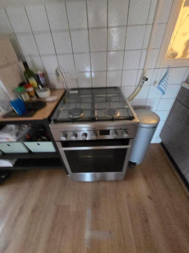 Zgan gasfornuis met oven en opberglade zsm weg, Witgoed en Apparatuur, Fornuizen, Zo goed als nieuw, Vrijstaand, Gas, 4 kookzones