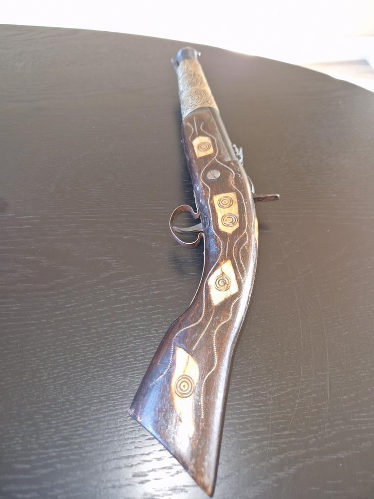 Antiek Ottomaans Vuursteen pistool, Antiek en Kunst, Antiek | Overige Antiek, Ophalen of Verzenden