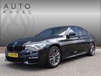 BMW 5-serie 520d EDE High Executive AUTOMAAT | NAVIGATIE | M, Auto's, BMW, Automaat, Achterwielaandrijving, Zwart, Leder