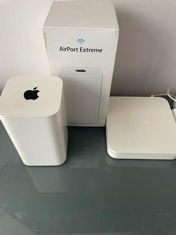 Apple AiPort extreme en Apple Airport basisstation! beschikbaar voor biedingen