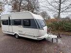 Hobby Prestige 455 UL met Mover, Voortent, fietsendrager, Rondzit, Hobby, Bedrijf, Dwarsbed