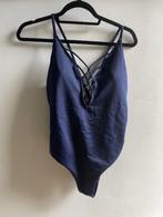 Prachtige donker blauw badpak, zgan, maat L (40), Ophalen of Verzenden, Zo goed als nieuw, Blauw, Badpak
