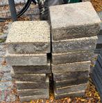 Gratis 15 stenen 20x20x5 cm, Tuin en Terras, Ophalen, Gebruikt, Beton, Klinkers